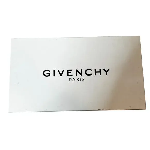 Givenchy Paris Bedford Slip On Leather Flat Mules Black Size 38/ US 7